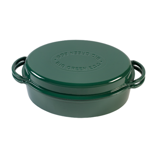 Green dutch oven (5,2L ovale kookpot)