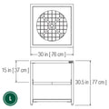 Big Green Egg modulaire tafel Nest