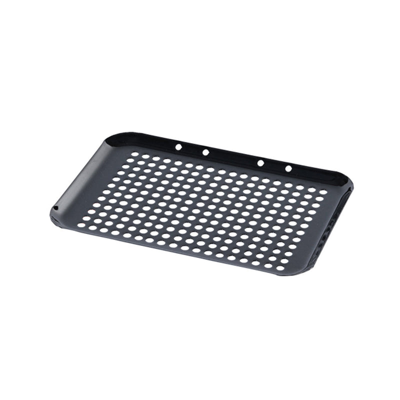 Geperforeerde grillplaat voor groenten - rechthoekig - 28x18 cm