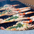 Geperforeerde grillplaat voor groenten - rechthoekig - 28x18 cm