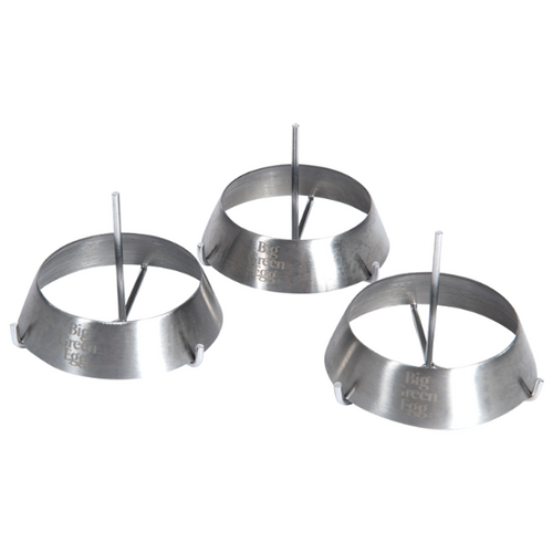 Roestvrij staal grill rings (3 stuks)