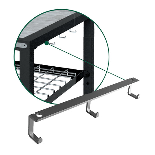 BBQ-gereedschap haakjes voor buitenkeuken expansion frame