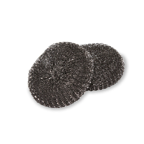 Opzetstuk roestvrijstalen spons voor reinigingsborstel (2x)